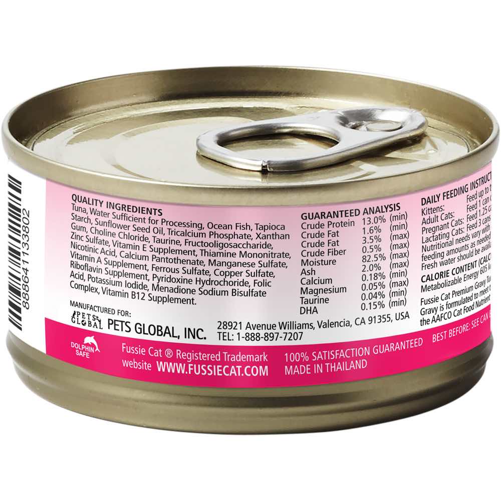 Fussy cat tuna with ocean fish 2.82 oz