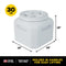 Gamma2 Vittles Vault Dog Food Storage Containe For Dogs - Up To 30 Pounds - Dry Pet Food Storage - Made in USA - food storage - 769397142303