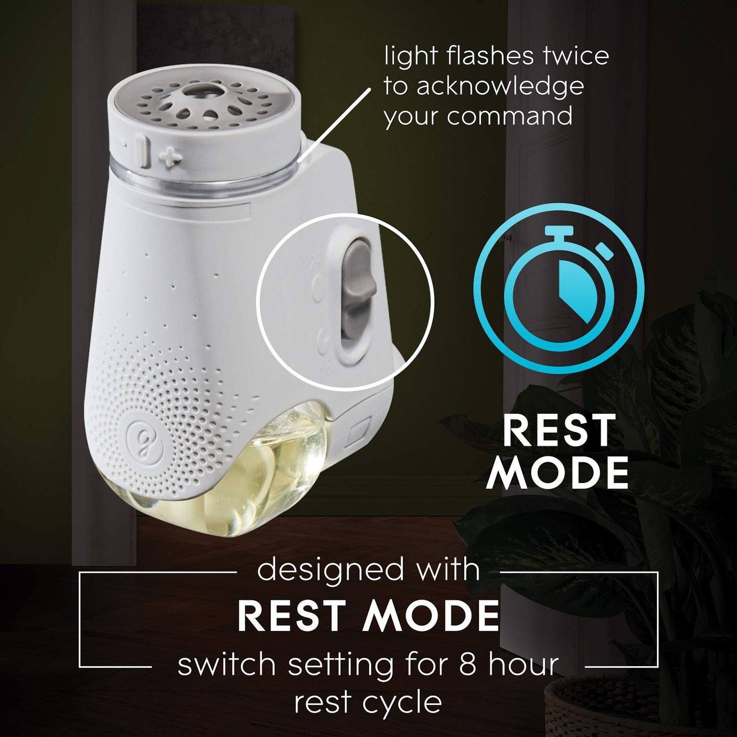 Glade Plugin Plus Air Freshener Starter Kit, Scented Oil For Home And Bathroom, Aqua Waves, 0.67 Fl Oz, 1 Warmer + 1 Refill