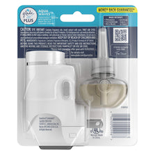 Glade Plugin Plus Air Freshener Starter Kit, Scented Oil For Home And Bathroom, Aqua Waves, 0.67 Fl Oz, 1 Warmer + 1 Refill