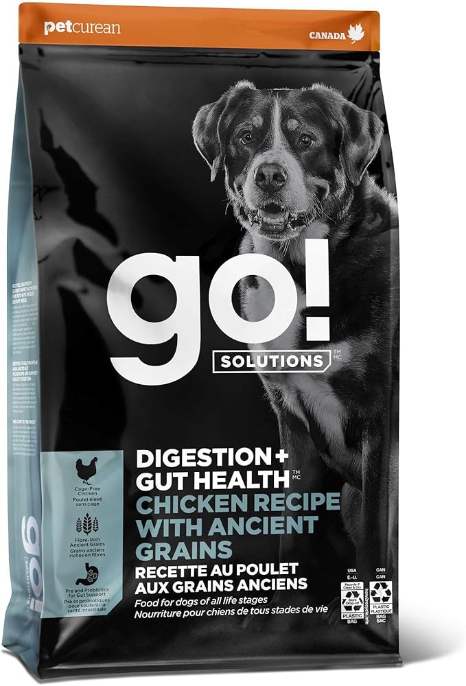 Go solutions digestion gut health chicken recipe with ancient grains 3.5 lbs