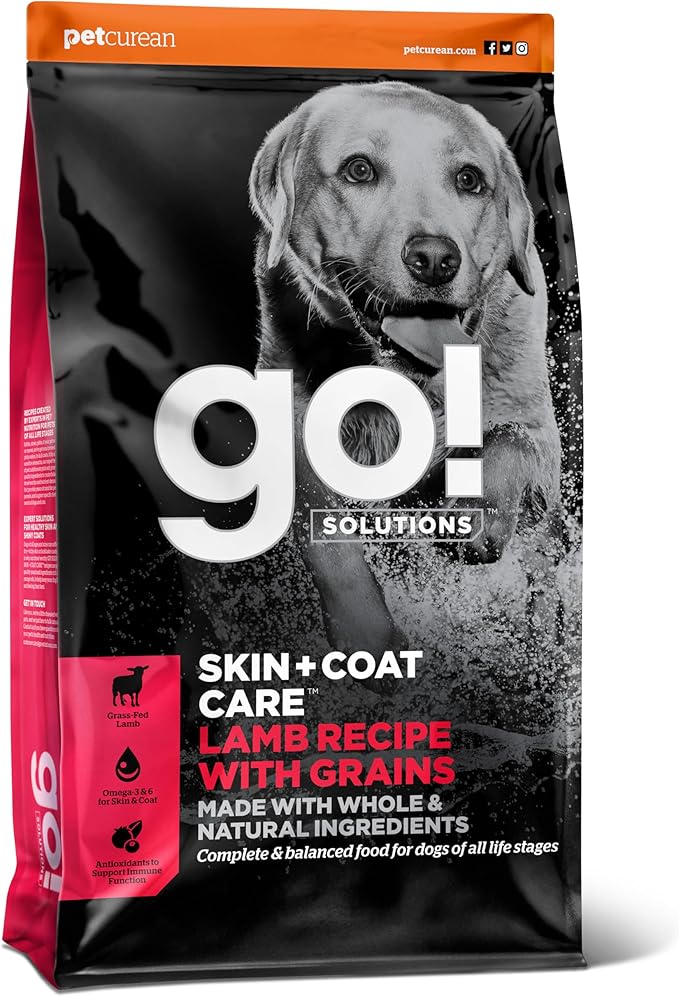 Go solutions skin and coat care lamb recipe 3.5lb dog food