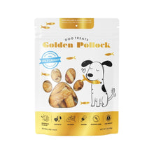 Golden pollock dog treats wild caught Alaskan pollock 3oz dog treats