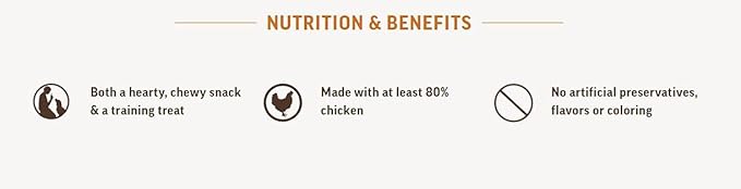 Grandma Mae’s country naturals grain free chick recipe sticks treats for dogs