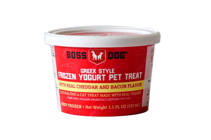 Greek style frozen Yogurt pet treat