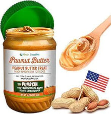 Green coast pet pawnut butter peanut butter treats for dogs
