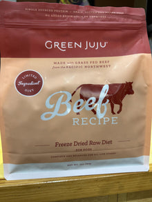 Green juju beef recipe freeze dried - 14 oz