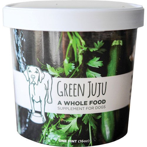 Green juju just greens feed fresh frozen dog supplement