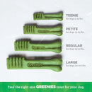 Greenies Original Regular Natural Dog Dental Care Chews Oral Health Dog Treats - 27 oz. Pack (27 Treats) - 642863041198