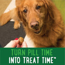 Greenies Pill Capsule Size Natural Soft Dog Treats - Chicken Flavor - 7.9 oz. 30 Treats - pill pocket - 642863045417