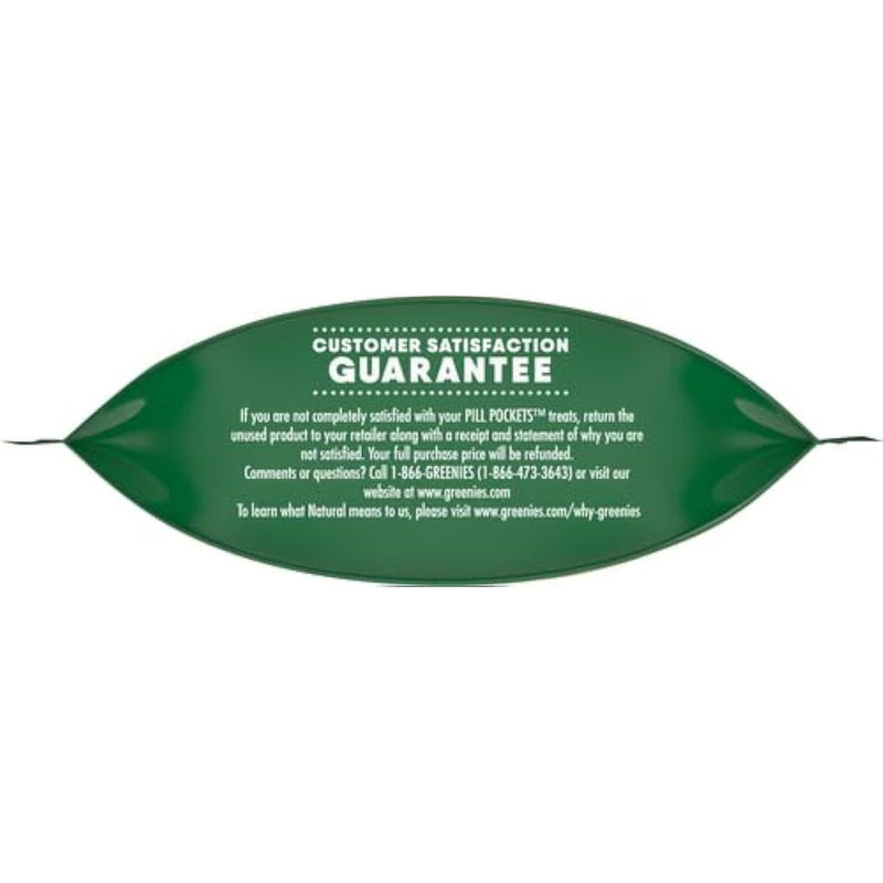 Greenies Pill Capsule Size Natural Soft DogTreats with Real Peanut Butter - 7.9 oz. 30 Treats - pill pocket - 642863101281