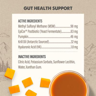 Grizzly gut health supplements 16 fl oz