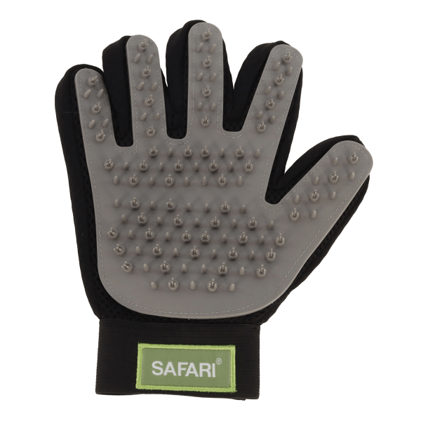 Grooming glove safari de shed