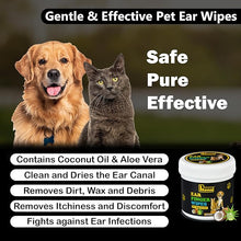 Hanu ear finger wipes dogs and cats 50 pre soaked wipes