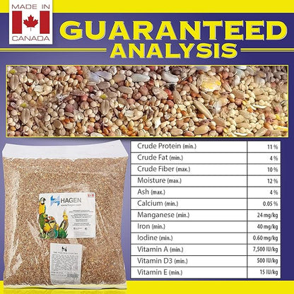 Hari Hagen Seed Blend Budgie Bird Food, 25 - lb bag
