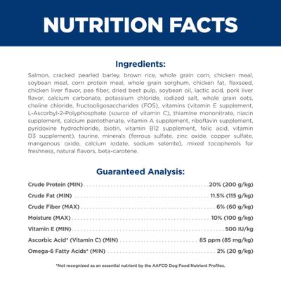 Hill Science Diet veterinarian recommended adult 1 - 6 dog food 14lbs