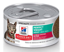 Hill's Science Diet Adult Perfect Weight Liver & Chicken Entree Canned Cat Food, 2.9 - oz