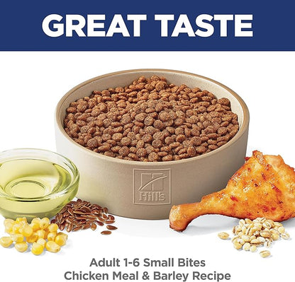 Hill's Science Diet Adult Small Bites Chicken & Barley Recipe Dry Dog Food, 35 - lb bag