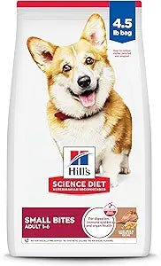Hills Science Diet Adult Small Bites Dog Food, Lamb Meal & Brown Rice Recipe, Dry, 4.5 lb 8555