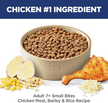 Hill's Science Diet Senior Adult 7+ Small Bites Chicken Meal, Barley & Rice Recipe Dry Dog Food, 5 - lb bag