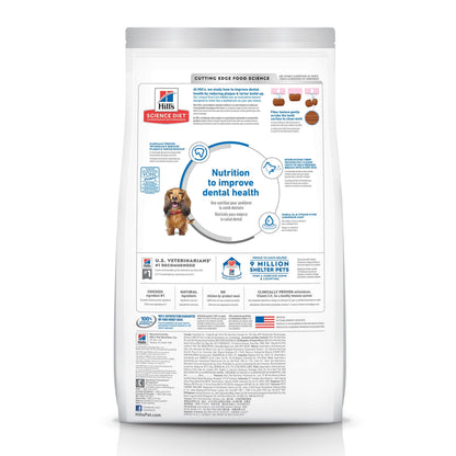 Hills science diet small and mini oral care chicken rice and barley 4lbs