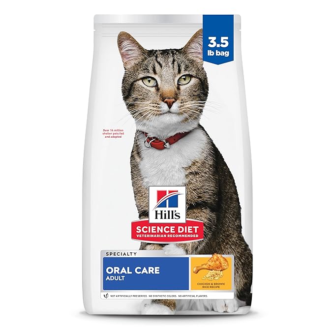 Hills science diet speciality oral care adult cat