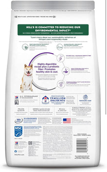 Hills science diet specialty sensitive skin & stomach adult dog food 3.5lbs