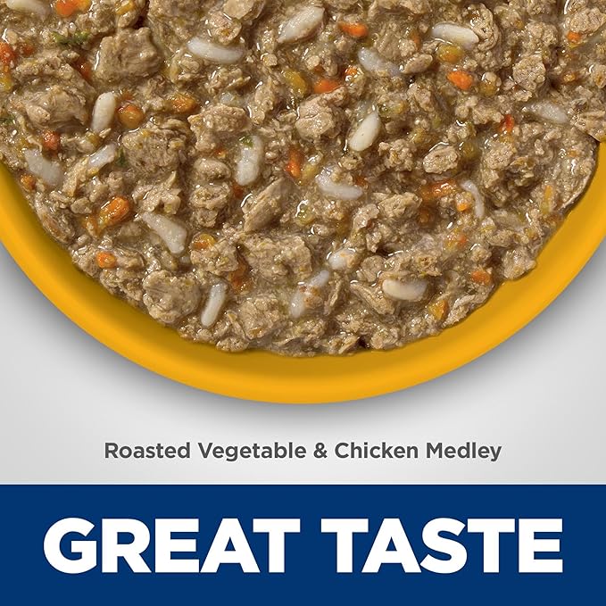 Hills science diet specialty wet canned cat food adult roasted vegetable & chicken medley 2.9oz