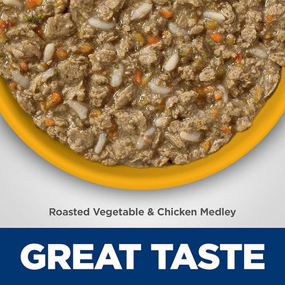 Hills science diet specialty wet canned cat food adult roasted vegetable & chicken medley 2.9oz