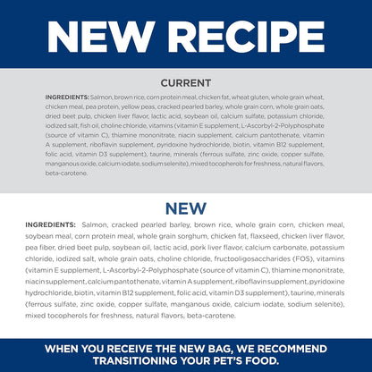 Hills science diet veterinarian recommended adult 1 - 6 cat food 3.5 lbs