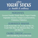 Himalayan Yogurt Sticks Prebiotic & Probiotics Protein Rich - Lactose Free - Gluten Free - Corn Free - Grain Free - 5 pieces of Droolicious Yogurt Sticks - Yogurt Flavor - dog treats probiotics - 850008942198