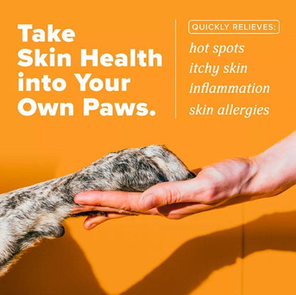 Home vet skin medicated itch and allergy spray