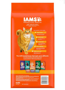 IAMS Proactive Health Indoor Adult Dry Cat Food - Healthy Cat, Chicken 3.5lb kibble