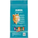 IAMS Proactive Health Indoor Weight & Hairball Care Adult Dry Cat Food with Chicken & Turkey, 7 lb. Bag - dry cat food - 019014712458