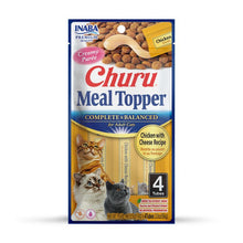 Inaba Churu meal topper complete and balanced chicken with cheese recipe 4 count