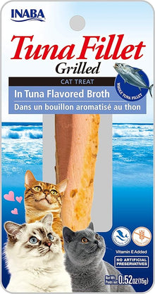 Inaba tuna fillet grilled cat treat 0.52oz