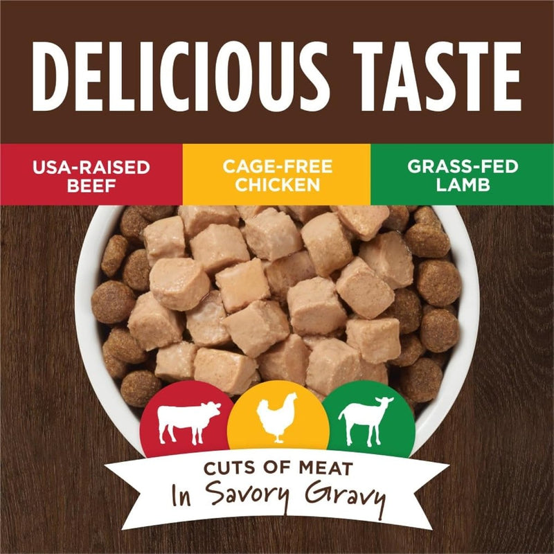 Instinct Healthy Cravings Grain Free Recipe Variety Pack Natural Wet Dog Food Topper by Nature's Variety, 3 Ounce (Pack of 12) - wet dog food - 769949617068