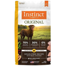 Instinct Original Grain Free Recipe with Real Chicken Natural Dry Dog Food, 4 lb. Bag - dry dog food - 769949658085