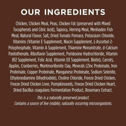 Instinct Original Grain Free Recipe with Real Chicken Natural Dry Dog Food, 4 lb. Bag - dry dog food - 769949658085