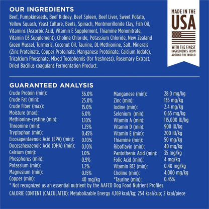 Instinct Raw Boost Mixers Freeze Dried Raw Dog Food Topper, Grain Free Dog Food Topper with Functional Ingredients 12.5 Ounce (Pack of 1) - freeze dried dog food - 769949600701