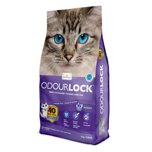 Intersand Odorlock Lavender Cat Litter - 13.2 lb - cat litter - 777979213068