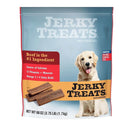 Jerky Treats Tender Beef Strips Dog Snacks - 15 Vitamin & Mineral - Omega 3 - 60 oz - New Packaging - dog treat - 079100216604