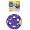 JW Pet Hol - ee Roller Dog Toy Puzzle Ball, Natural Rubber, Medium (4.5 Inch Diameter), Colors May Vary - 618940431114