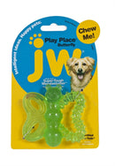 JW Pet Playplace Butterfly Teether, Multicolor - 618940436201