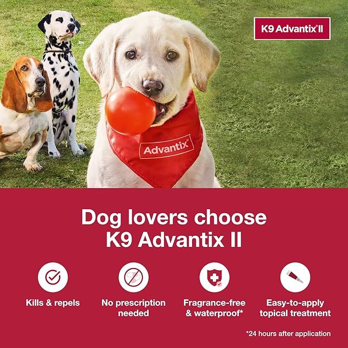 K9 Advantix ll flee and tick 1 dose