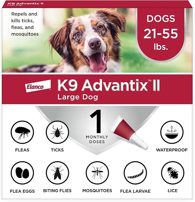 K9 Advantix ll large dog 1 month