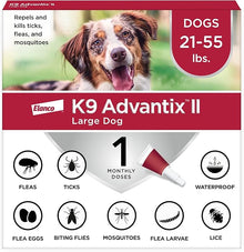 K9 Advantix ll large dog 1 month