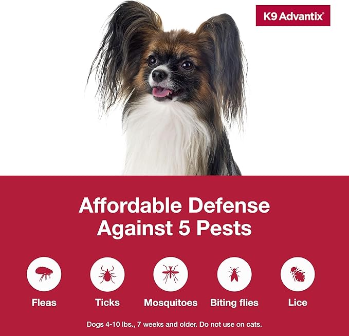 K9 advantix small dog topical flee and tick prevention and treatment