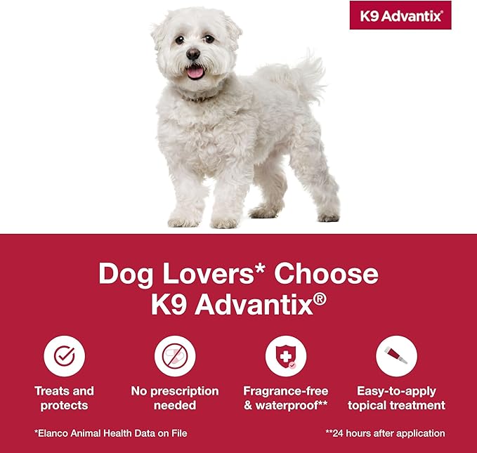 K9 advantix small dog topical flee and tick prevention and treatment