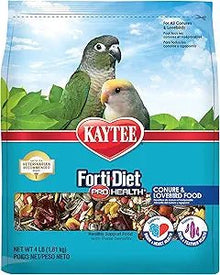 Kaytee Forti - Diet Pro Health Conure & Lovebird Food, 4 lbs. bird food